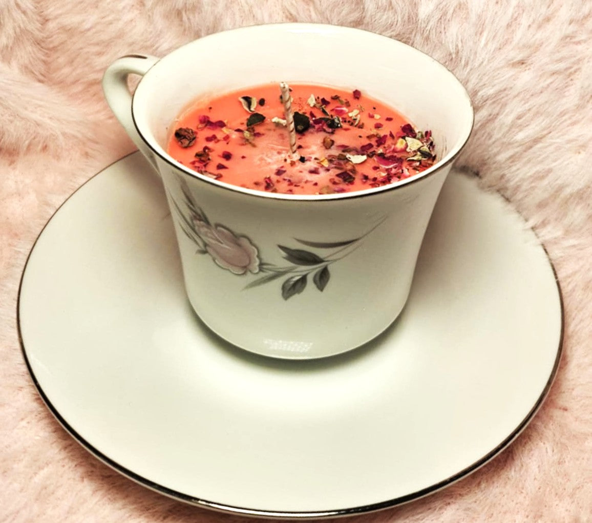"Sweet Strawberry Kisses" Afternoon Intention Candle