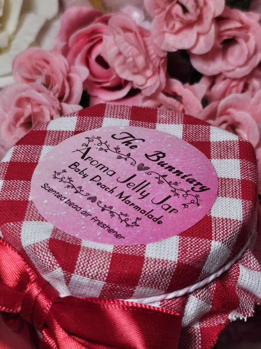 "Baby Peach Marmalade" Aroma Jelly Jar