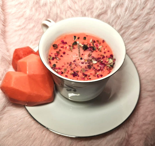 "Sweet Strawberry Kisses" Afternoon Intention Candle