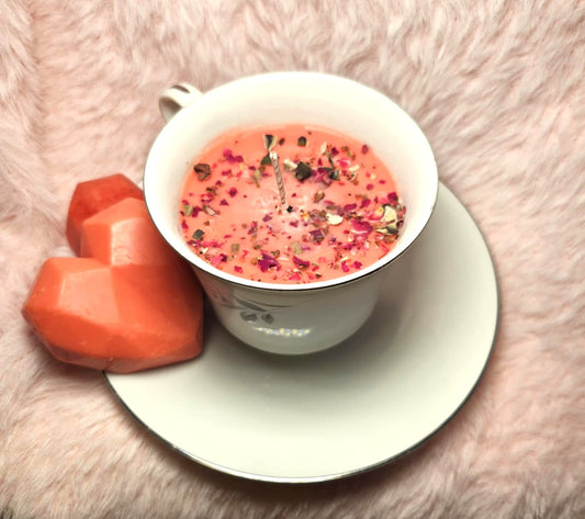 "Sweet Strawberry Kisses" Afternoon Intention Candle